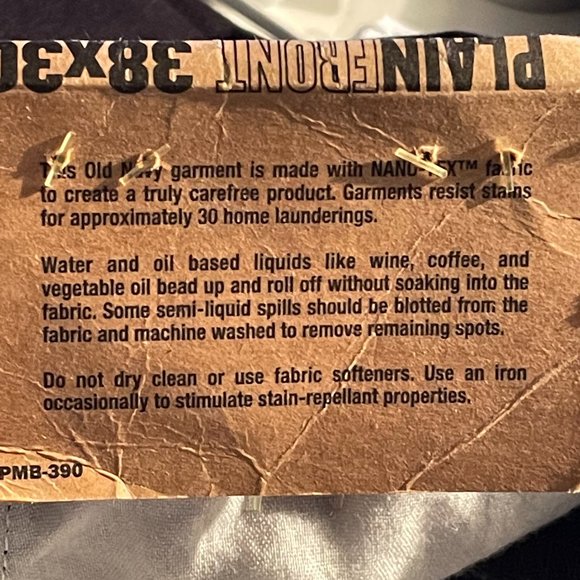 Black Super Khakis 38x30 pants - Picture 7 of 9